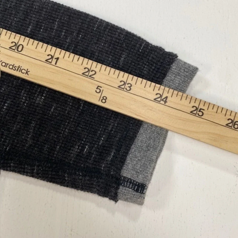 Carbon 2 Cobalt Mens Charcoal Heathered Thermal Knit‎ Long Sleeve Shirt Size M